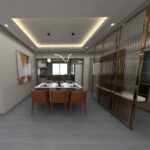 Enf Grade OSB Wooden Flooring/Dark Grey Diamond Laminated Flooring BS004