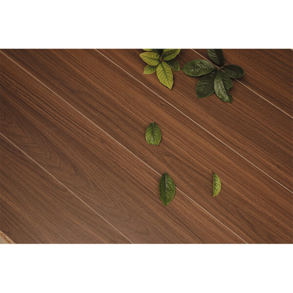 Ecological composite flooring 12MM, wear-resistant and waterproof, suitable for home/commercial projects, BS015