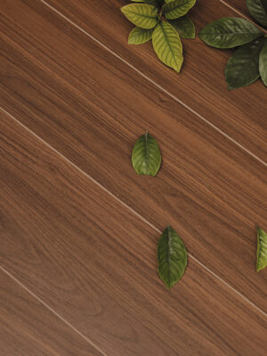 Ecological composite flooring 12MM, wear-resistant and waterproof, suitable for home/commercial projects, BS015