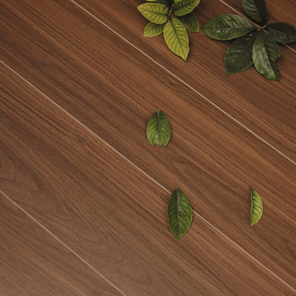 Ecological composite flooring 12MM, wear-resistant and waterproof, suitable for home/commercial projects, BS015