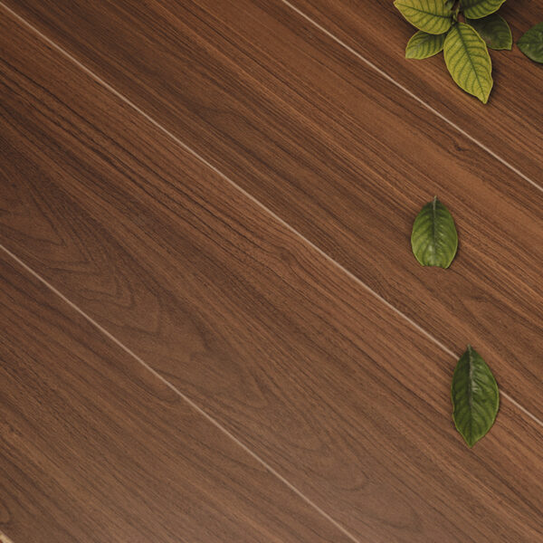 Ecological composite flooring 12MM, wear-resistant and waterproof, suitable for home/commercial projects, BS015