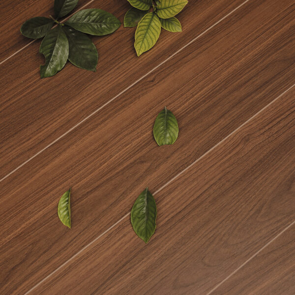 Ecological composite flooring 12MM, wear-resistant and waterproof, suitable for home/commercial projects, BS015