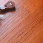 ENF-grade OSB eco-friendly flooring 12MM, laminated flooring for home decoration, model OSB203
