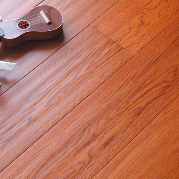 ENF-grade OSB eco-friendly flooring 12MM, laminated flooring for home decoration, model OSB203