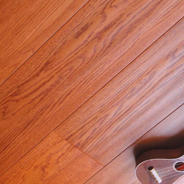 ENF-grade OSB eco-friendly flooring 12MM, laminated flooring for home decoration, model OSB203