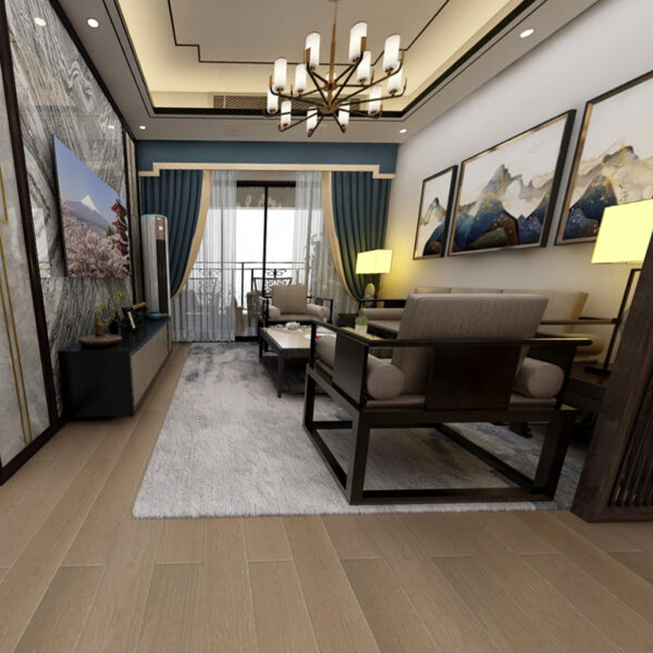 OSB flooring | High wear-resistant and waterproof laminate flooring for home/commercial use | No deformation with geothermal heating 210