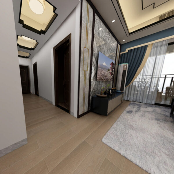 OSB flooring | High wear-resistant and waterproof laminate flooring for home/commercial use | No deformation with geothermal heating 210