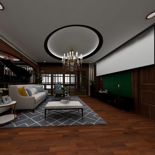 OSB-based composite flooring, durable and waterproof, suitable for both residential and commercial projects OSB217